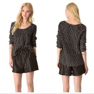 HELMUT Helmut Lang Caged Boucle Pullover Sweater